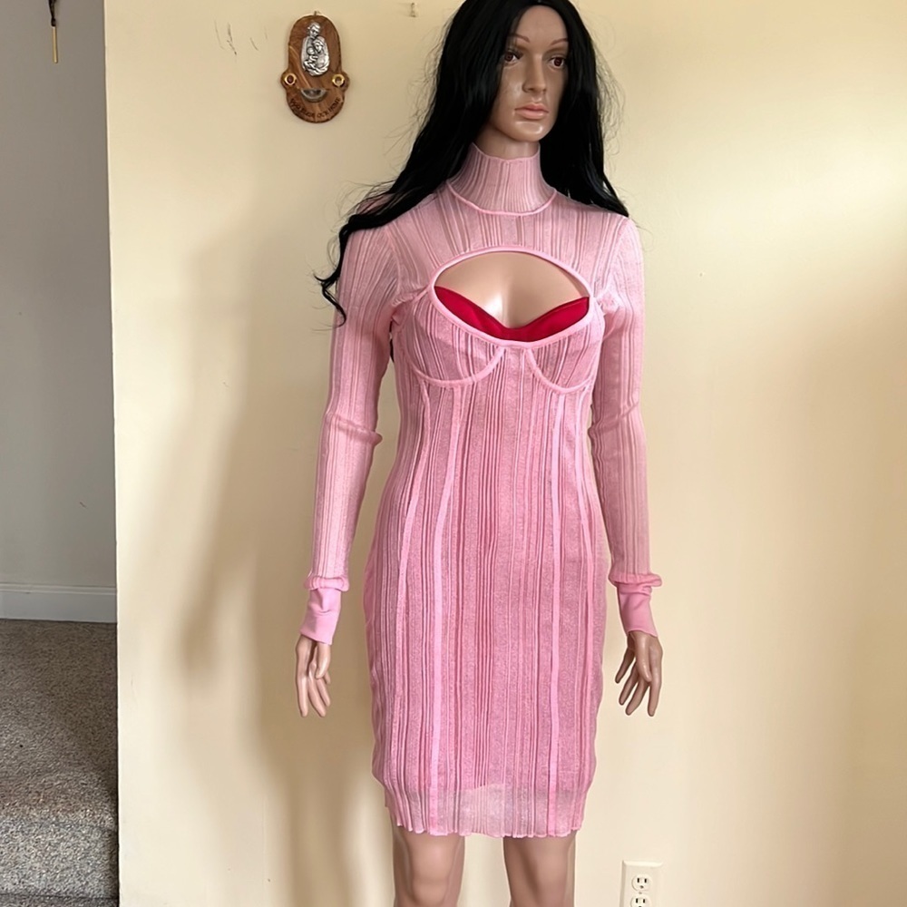 Herve Leger Paris Bondage dress